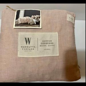 🚫SOLD💖WAMSUTTA King Duvet Cover Pink